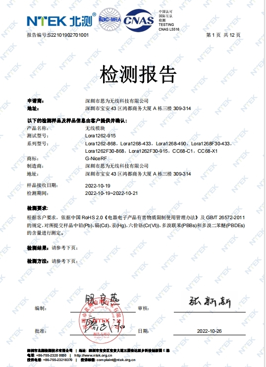 环保认证