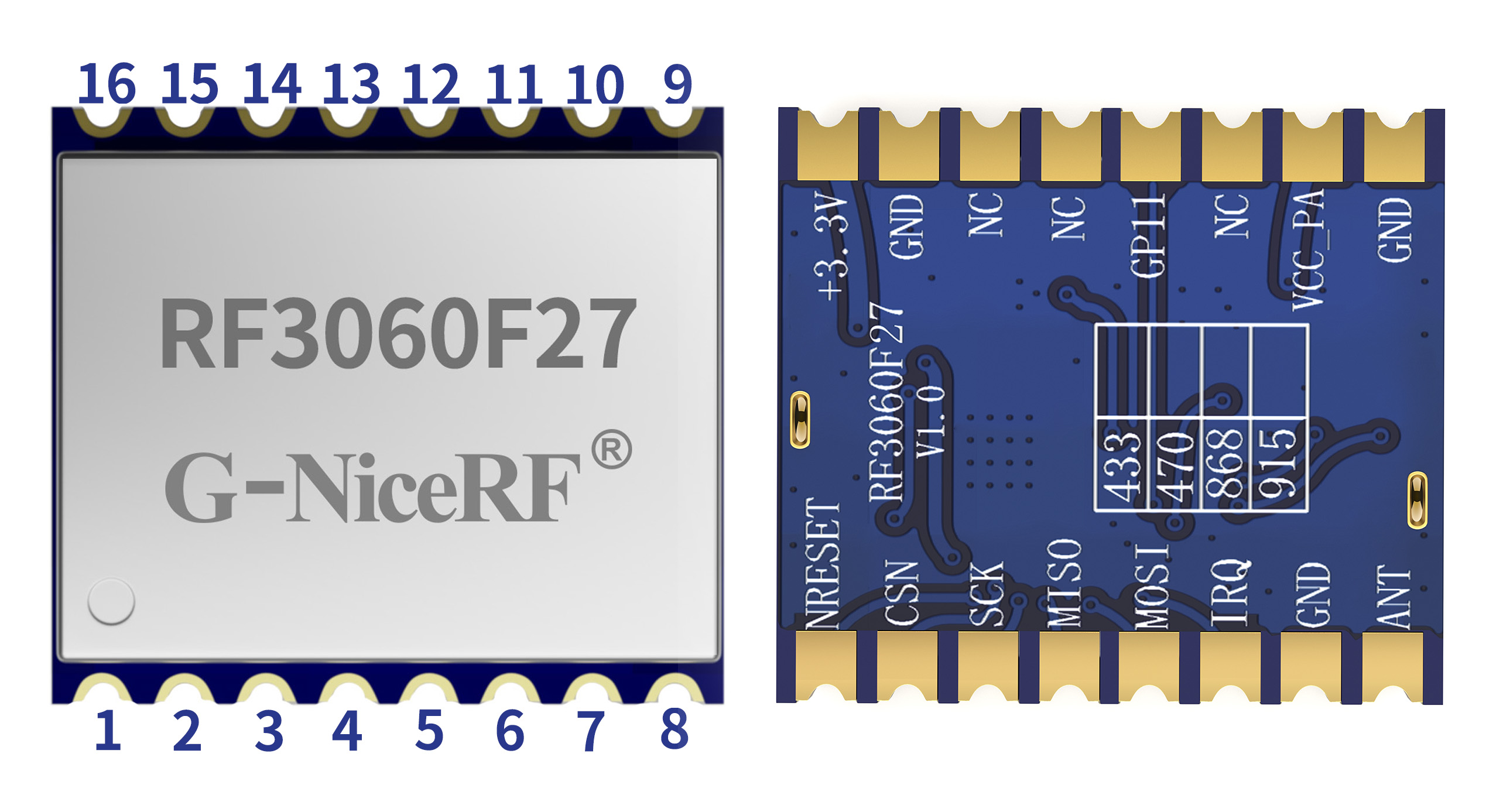 RF3060F27引脚定义