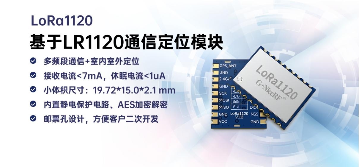 lora1120通信定位模块