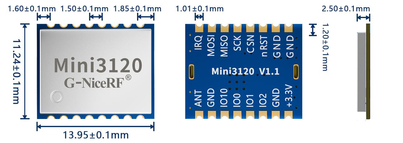 mini3120模块机械尺寸