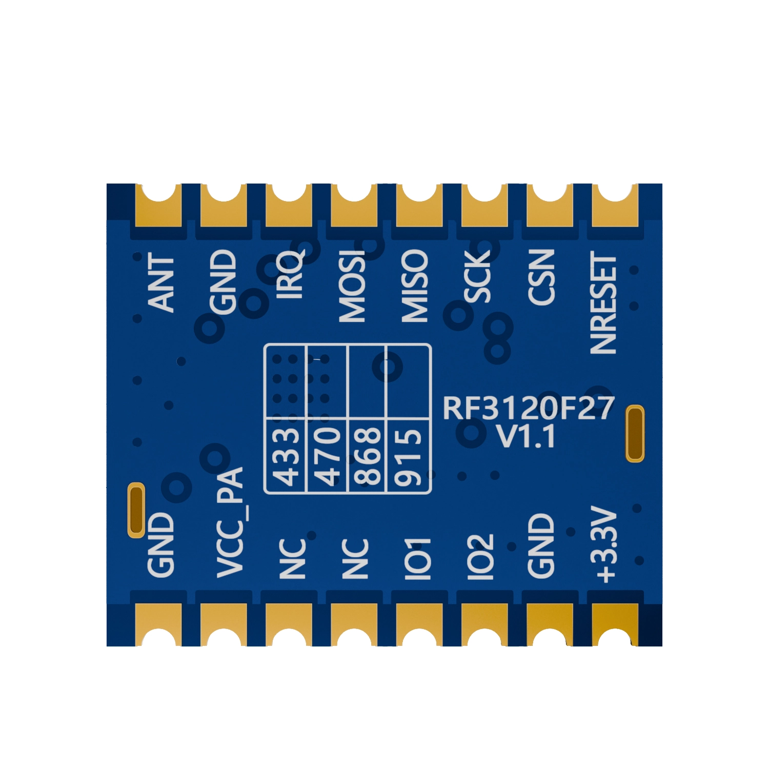 RF3120F27 800mW 无线收发模块