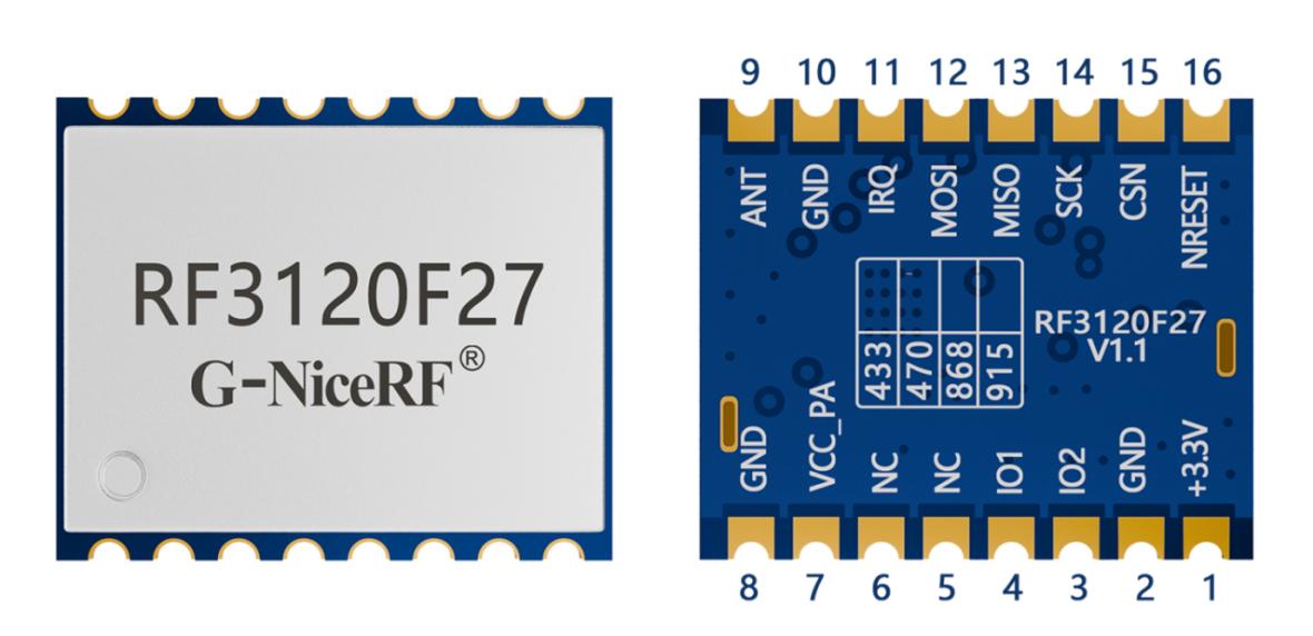RF3120F27通信模块引脚定义