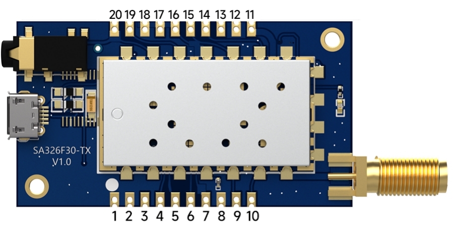 无线音频发射模块SA326F30-TX