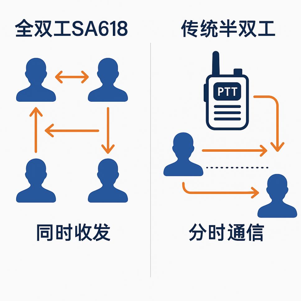 SA618全双工技术