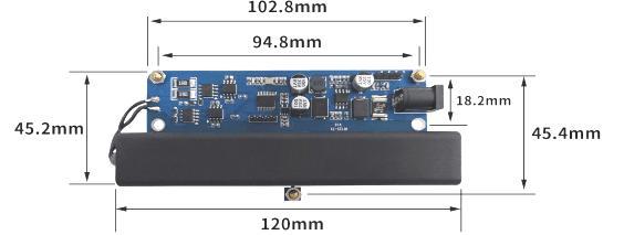RF125-TX2发射模块内部功能框图