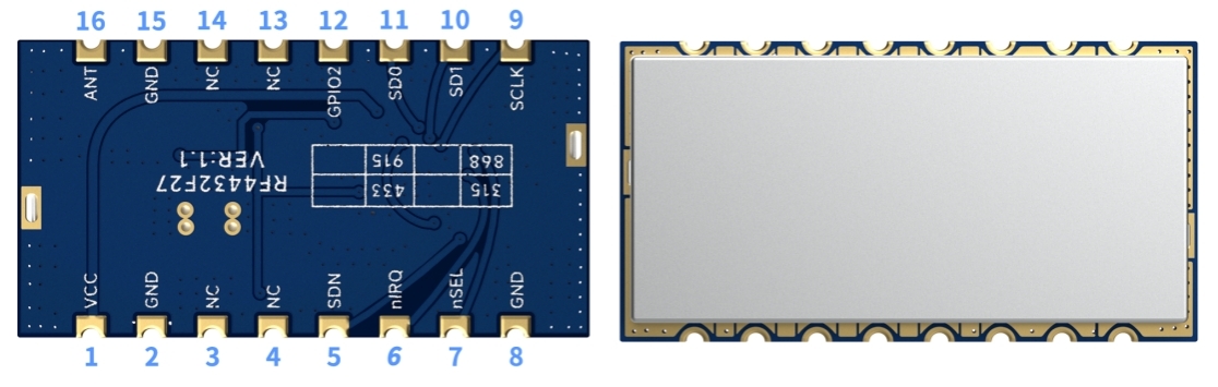RF4432F27引脚定义
