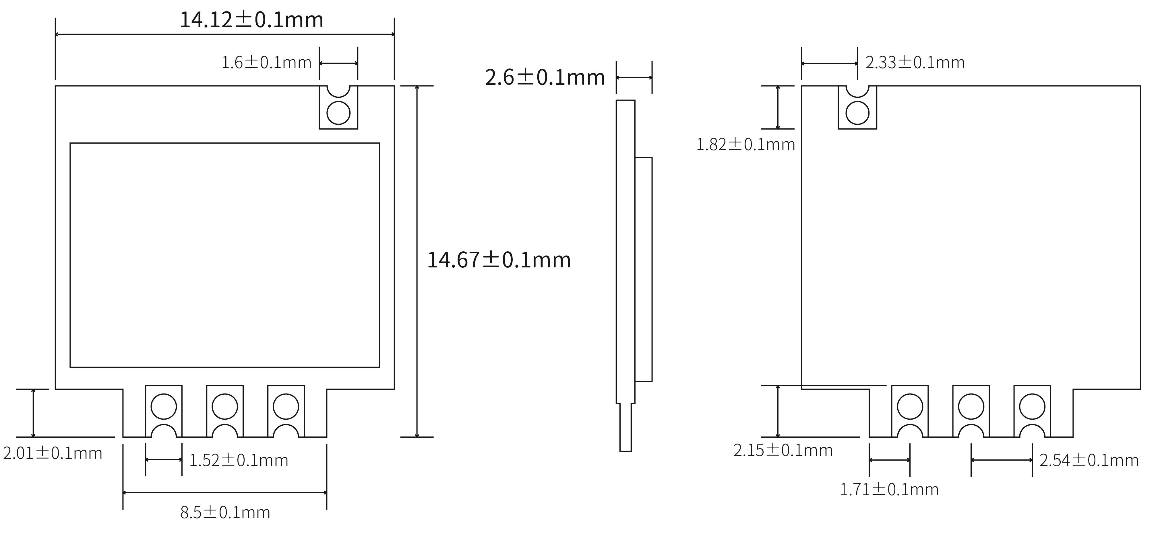 STX883PRO尺寸图